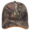 Mossy Oak Camouflage Superior Polyester Twill Sandwich Visor 6 Panel Low Profile Baseball Cap Thumbnail