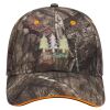 Mossy Oak Camouflage Superior Polyester Twill Sandwich Visor 6 Panel Low Profile Baseball Cap Thumbnail