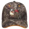 Mossy Oak Camouflage Superior Polyester Twill Sandwich Visor 6 Panel Low Profile Baseball Cap Thumbnail