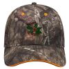 Mossy Oak Camouflage Superior Polyester Twill Sandwich Visor 6 Panel Low Profile Baseball Cap Thumbnail