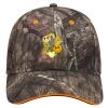 Mossy Oak Camouflage Superior Polyester Twill Sandwich Visor 6 Panel Low Profile Baseball Cap Thumbnail