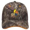 Mossy Oak Camouflage Superior Polyester Twill Sandwich Visor 6 Panel Low Profile Baseball Cap Thumbnail