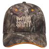 Mossy Oak Camouflage Superior Polyester Twill Sandwich Visor 6 Panel Low Profile Baseball Cap Thumbnail