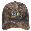 Mossy Oak Camouflage Superior Polyester Twill Sandwich Visor 6 Panel Low Profile Baseball Cap Thumbnail