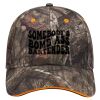 Mossy Oak Camouflage Superior Polyester Twill Sandwich Visor 6 Panel Low Profile Baseball Cap Thumbnail