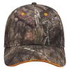 Mossy Oak Camouflage Superior Polyester Twill Sandwich Visor 6 Panel Low Profile Baseball Cap Thumbnail