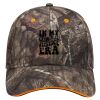 Mossy Oak Camouflage Superior Polyester Twill Sandwich Visor 6 Panel Low Profile Baseball Cap Thumbnail