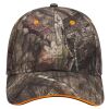 Mossy Oak Camouflage Superior Polyester Twill Sandwich Visor 6 Panel Low Profile Baseball Cap Thumbnail