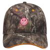 Mossy Oak Camouflage Superior Polyester Twill Sandwich Visor 6 Panel Low Profile Baseball Cap Thumbnail