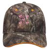 Mossy Oak Camouflage Superior Polyester Twill Sandwich Visor 6 Panel Low Profile Baseball Cap Thumbnail