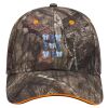 Mossy Oak Camouflage Superior Polyester Twill Sandwich Visor 6 Panel Low Profile Baseball Cap Thumbnail
