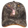 Mossy Oak Camouflage Superior Polyester Twill Sandwich Visor 6 Panel Low Profile Baseball Cap Thumbnail