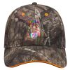 Mossy Oak Camouflage Superior Polyester Twill Sandwich Visor 6 Panel Low Profile Baseball Cap Thumbnail