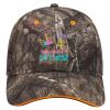 Mossy Oak Camouflage Superior Polyester Twill Sandwich Visor 6 Panel Low Profile Baseball Cap Thumbnail