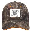 Mossy Oak Camouflage Superior Polyester Twill Sandwich Visor 6 Panel Low Profile Baseball Cap Thumbnail