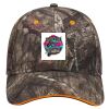 Mossy Oak Camouflage Superior Polyester Twill Sandwich Visor 6 Panel Low Profile Baseball Cap Thumbnail