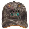 Mossy Oak Camouflage Superior Polyester Twill Sandwich Visor 6 Panel Low Profile Baseball Cap Thumbnail