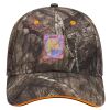 Mossy Oak Camouflage Superior Polyester Twill Sandwich Visor 6 Panel Low Profile Baseball Cap Thumbnail