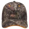 Mossy Oak Camouflage Superior Polyester Twill Sandwich Visor 6 Panel Low Profile Baseball Cap Thumbnail