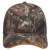 Mossy Oak Camouflage Superior Polyester Twill Sandwich Visor 6 Panel Low Profile Baseball Cap Thumbnail