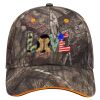 Mossy Oak Camouflage Superior Polyester Twill Sandwich Visor 6 Panel Low Profile Baseball Cap Thumbnail