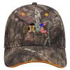 Mossy Oak Camouflage Superior Polyester Twill Sandwich Visor 6 Panel Low Profile Baseball Cap Thumbnail