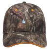 Mossy Oak Camouflage Superior Polyester Twill Sandwich Visor 6 Panel Low Profile Baseball Cap Thumbnail