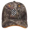 Mossy Oak Camouflage Superior Polyester Twill Sandwich Visor 6 Panel Low Profile Baseball Cap Thumbnail