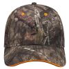 Mossy Oak Camouflage Superior Polyester Twill Sandwich Visor 6 Panel Low Profile Baseball Cap Thumbnail