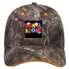 Mossy Oak Camouflage Superior Polyester Twill Sandwich Visor 6 Panel Low Profile Baseball Cap Thumbnail