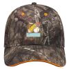 Mossy Oak Camouflage Superior Polyester Twill Sandwich Visor 6 Panel Low Profile Baseball Cap Thumbnail