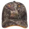 Mossy Oak Camouflage Superior Polyester Twill Sandwich Visor 6 Panel Low Profile Baseball Cap Thumbnail