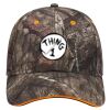Mossy Oak Camouflage Superior Polyester Twill Sandwich Visor 6 Panel Low Profile Baseball Cap Thumbnail