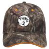 Mossy Oak Camouflage Superior Polyester Twill Sandwich Visor 6 Panel Low Profile Baseball Cap Thumbnail