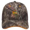 Mossy Oak Camouflage Superior Polyester Twill Sandwich Visor 6 Panel Low Profile Baseball Cap Thumbnail