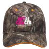 Mossy Oak Camouflage Superior Polyester Twill Sandwich Visor 6 Panel Low Profile Baseball Cap Thumbnail