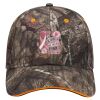 Mossy Oak Camouflage Superior Polyester Twill Sandwich Visor 6 Panel Low Profile Baseball Cap Thumbnail