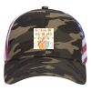 OTTO CAP 6 Panel Low Profile Mesh Back Trucker Hat Thumbnail